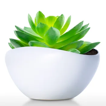 

Ceramic Pot Modern Planter Pot Decor for Home Office Weddings Parties Tabletop Centerpiece Flower Pot