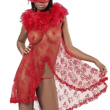 Модная ночная рубашка с рюшами Sistina 612