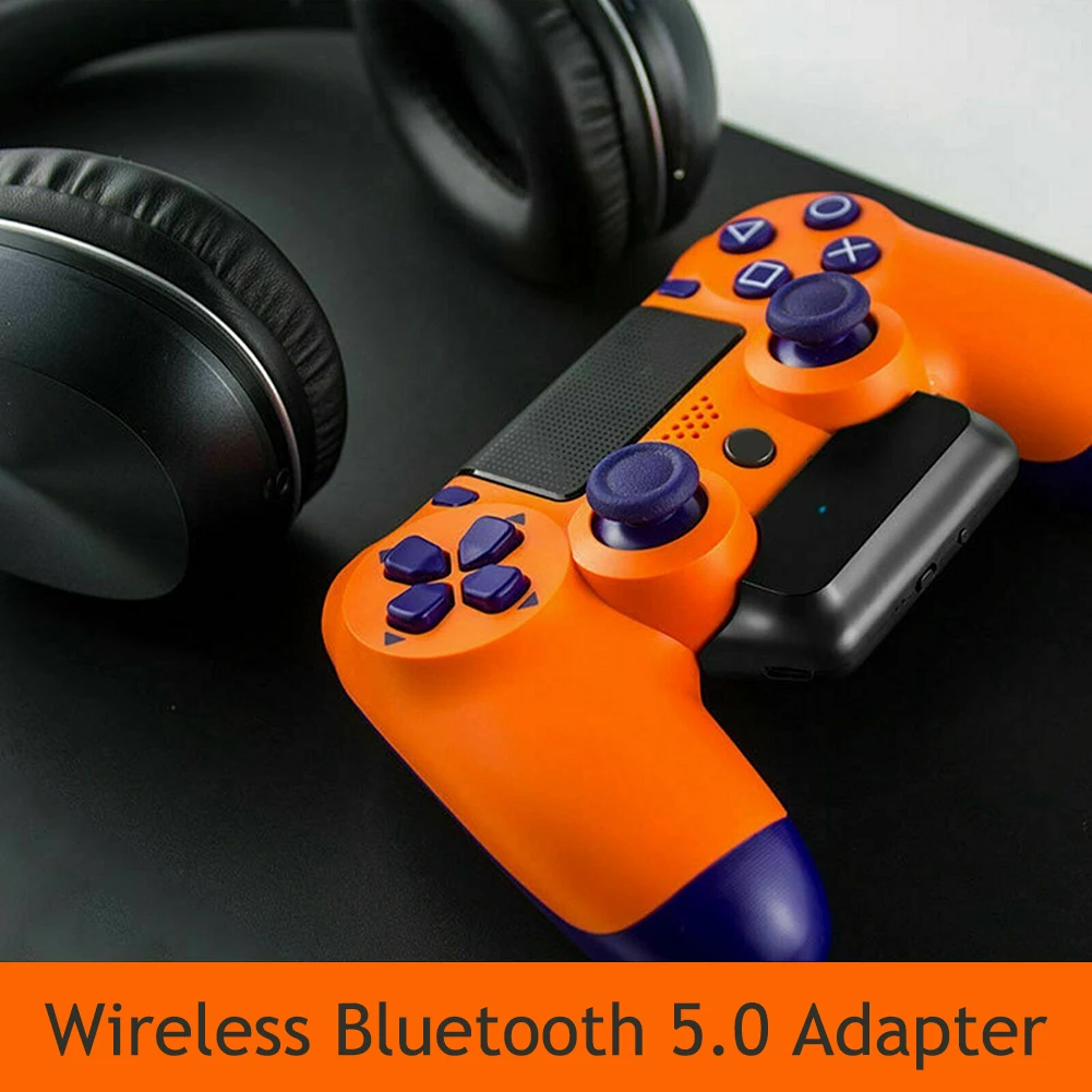 Controller 3 5mm Plug Bluetooth Audio Transmitter Adapter Delicate Design Durable Converter Adapter for Headphones for PS4