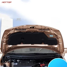 ПЭТ Черная передняя двигателя анти-шум/автомобиль звукоизоляция из чистого хлопка с закрытыми порами пены для Nissan Tidda 2005 2006 2007 2008