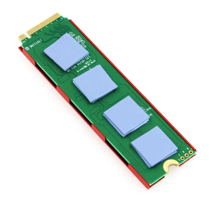 Алюминиевый радиатор NVME NGFF M.2 охлаждение U.2 теплоотвод теплопроводность силиконовый вафельный охладитель M5TB