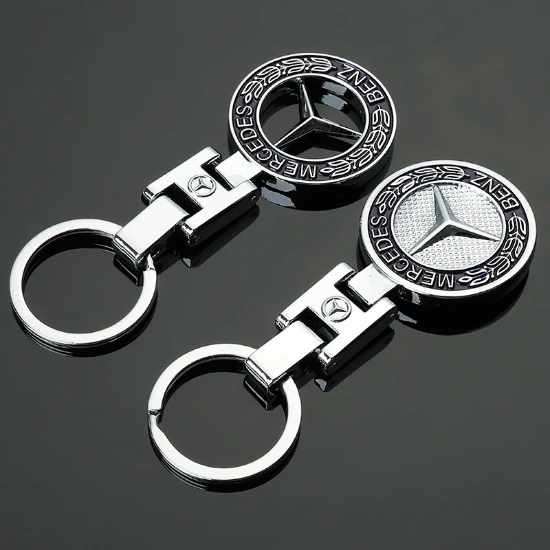 H-образная Пряжка для Mercedes-Benz, Пшеничное ухо, автомобильный стандартный металлический брелок, рекламный брелок для ключей, соединительное звено подвеска