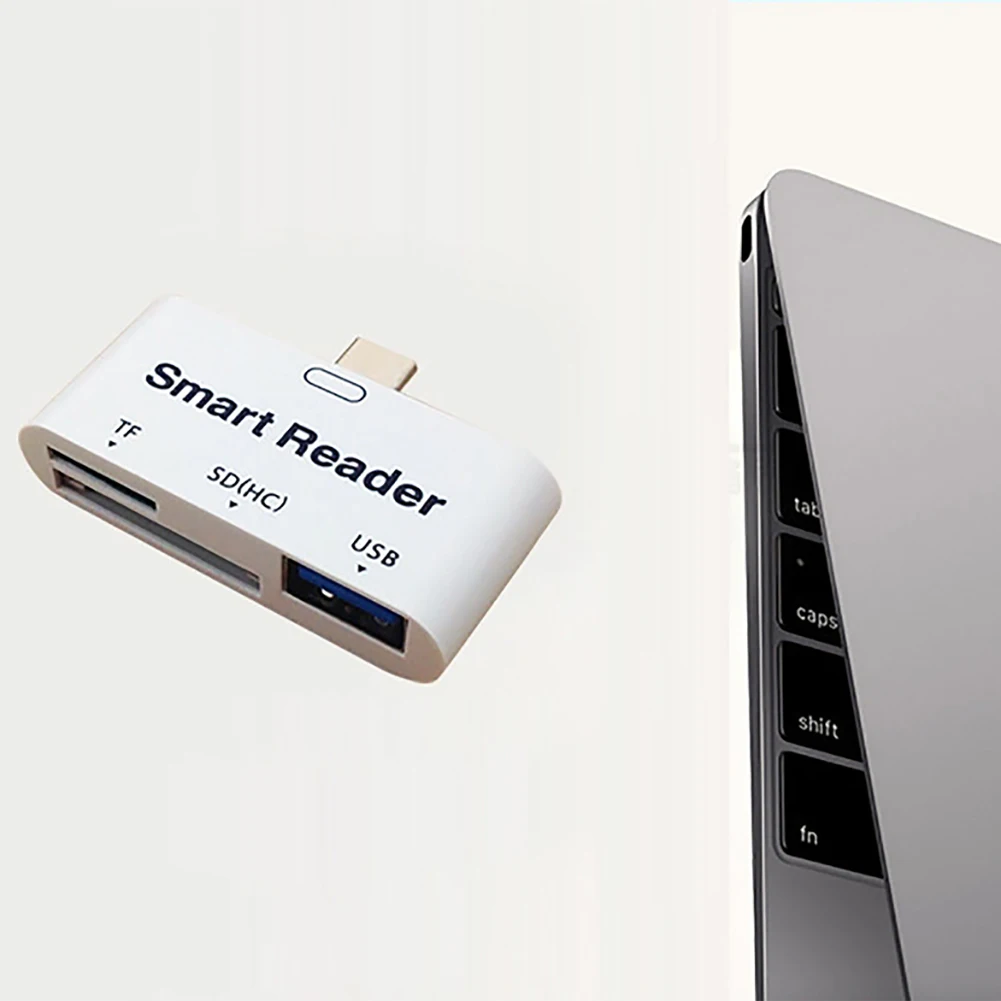 4 в 1 ABSB 3,1 type CB-C TF Micro OTG кард-ридер для MacBook Phone Tablet