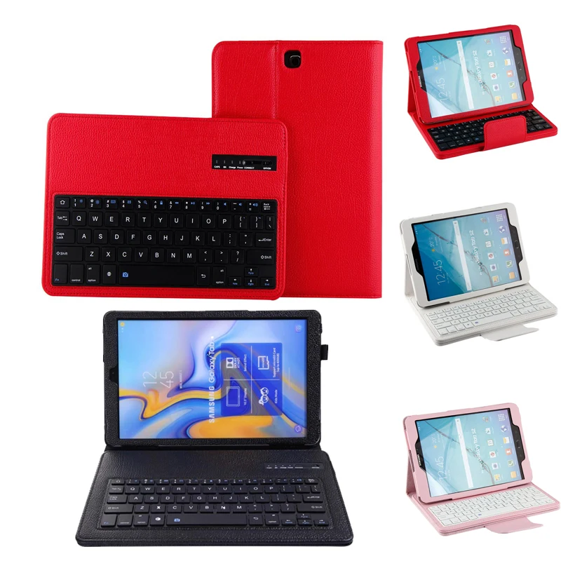 Магнитный чехол для Samsung Galaxy Tab S2 T810 с клавиатурой Bluetooth ПУ съемный