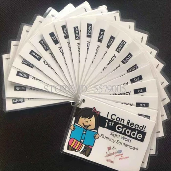

Sight Word Fluency Pyramid Sentences First Grade Most Commonly Used 41 Words Card Learning English Language