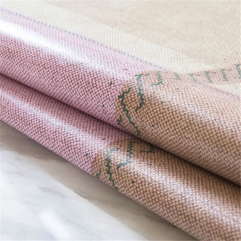  Plain Table Cloth Country Style PVC Tablecloth Washable Waterproof Oil-proof Rectangular Table Cove