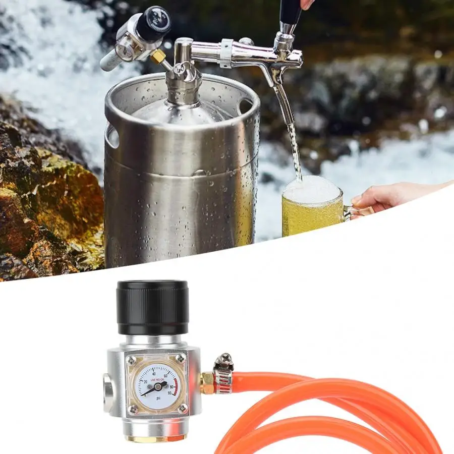 Tr21x4 нить CO2 зарядное устройство комплект газовый регулятор со шлангом аксессуары для соды пивной бочонок пивоварения аксессуары