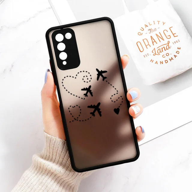 P40 Lite Case For Huawei P30 Pro P Smart 2021 Z S P50 Cases Painted Fundas On Huawei Nova 7i 5i Pro 5Z 7 6 SE Transparent Cover O211