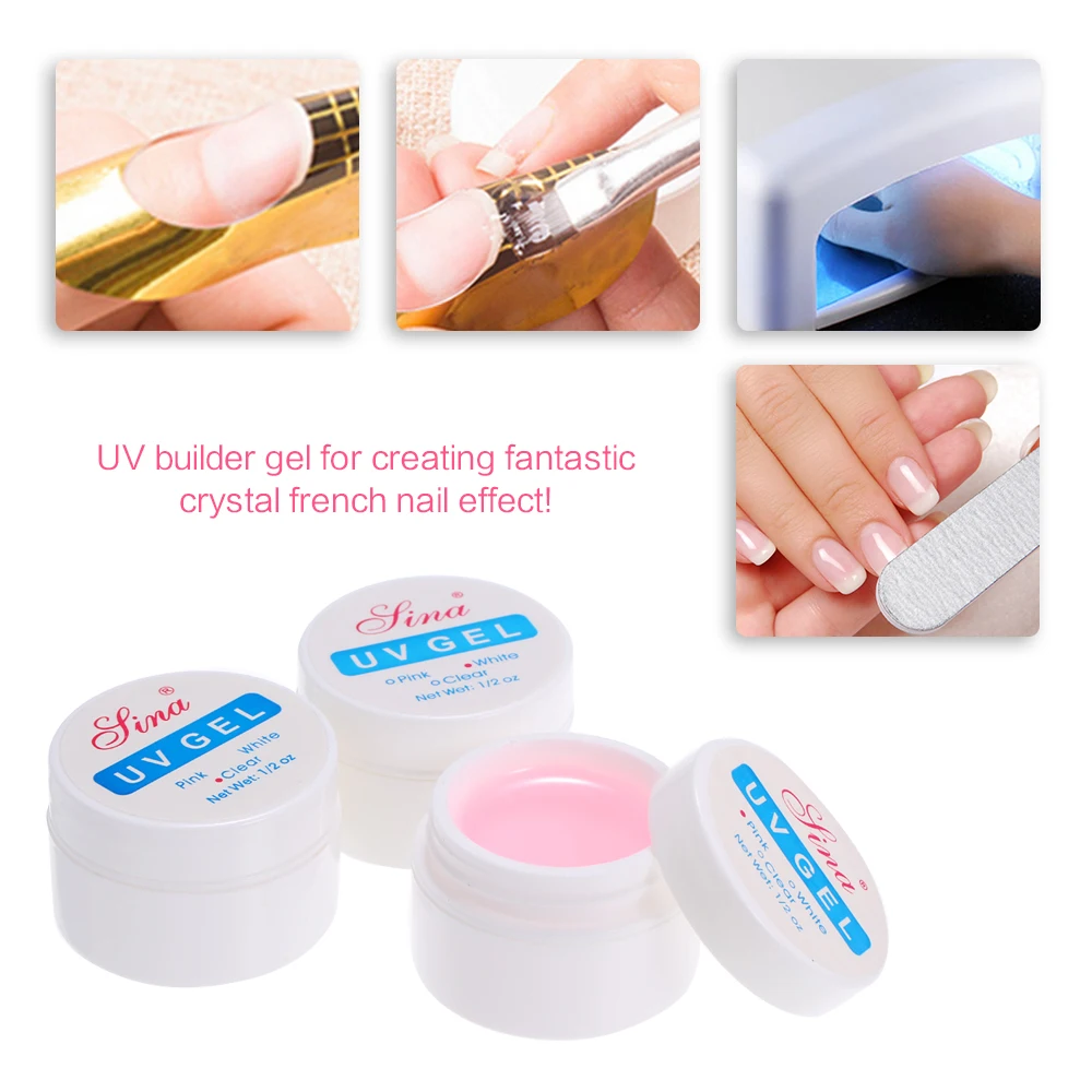 3 шт. УФ гель для наращивания|Гель ногтей| |