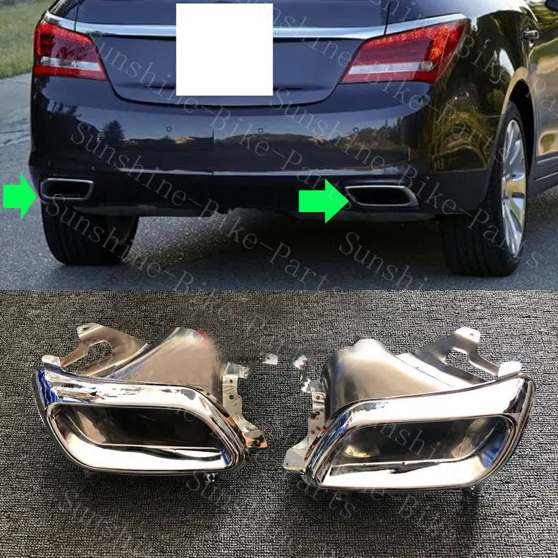 For Buick Lacrosse 2014 2016 Car Rear Bumper Stainless steel Tail