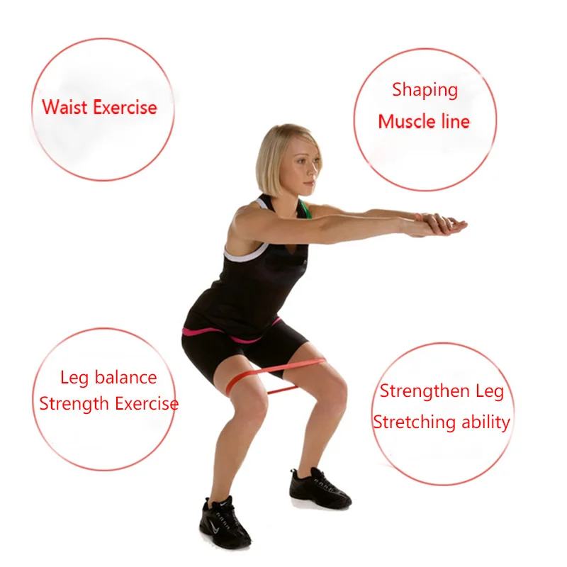 5 уровней для тренировок, фитнеса, упражнений, гимнастики, силовые Эспандеры, унисекс, Пилатес, спортивные резинки для фитнеса, оборудование для тренировки