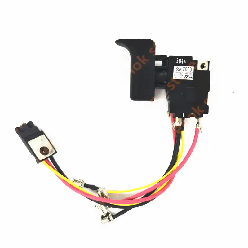 Elektrisch Schalter Trigger Für Makita XRJ04 DJR186,JR186D 6507600 Ersatzteile