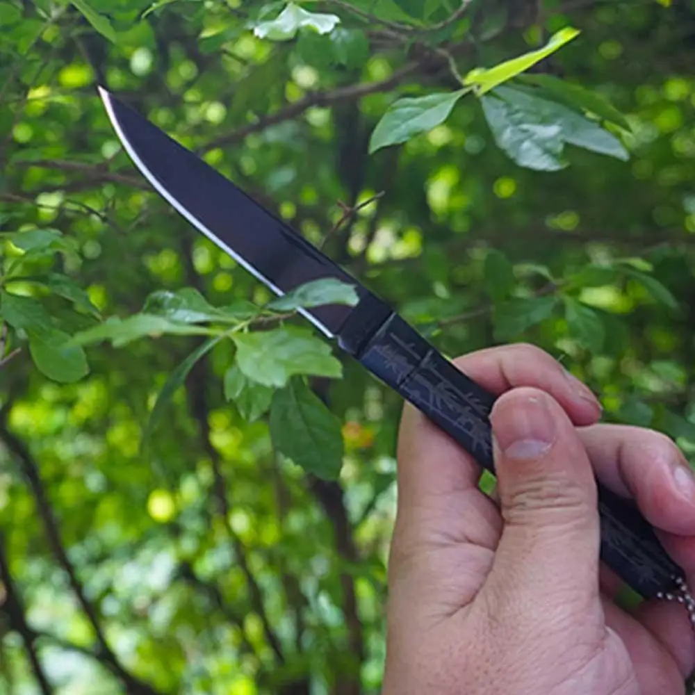 Складной нож для выживания фруктов боев походов самообороны Овощечистка карман