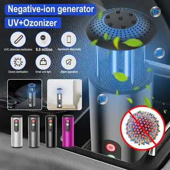 

Air Ozonizer Air Purifier Home Deodorizer Ozone Ionizer Generator Sterilization Germicidal Filter Disinfection Clean Home Car