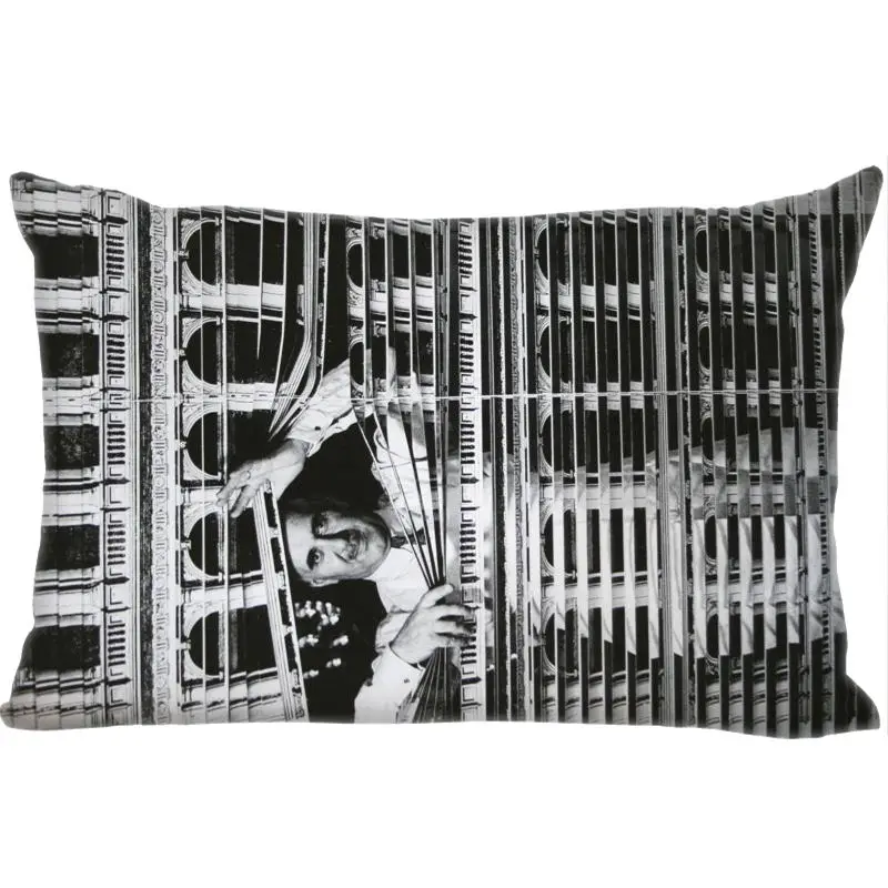 Новое поступление, Лучший милый чехол для подушки rosenthal Piero fornasetti, прямоугольная Наволочка на молнии, индивидуальный чехол для подушки 45x35 см(с одной стороны), Прямая поставка - Цвет: 4
