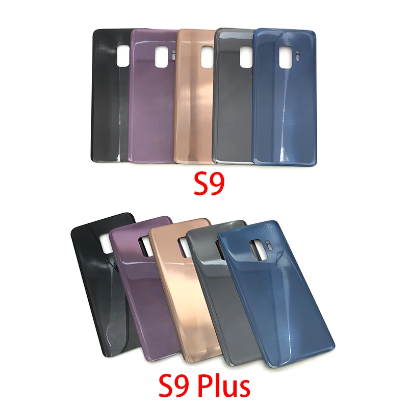 10 шт./лот для samsung Galaxy S9 G960F S9 Plus G965F батарея задняя крышка стекло задняя дверь замена наклейка на жилье клей