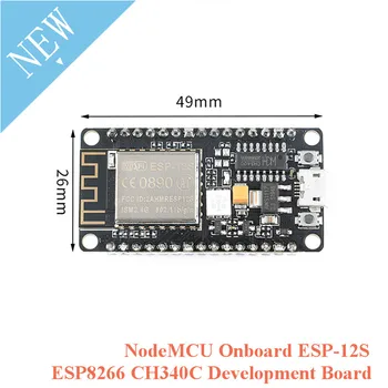 

ESP8266 CH340C Development Board NodeMCU Lua WiFi IoT Onboard ESP-12S CP2102/CH340 Wifi Wireless Module ESP12S ESP 12S