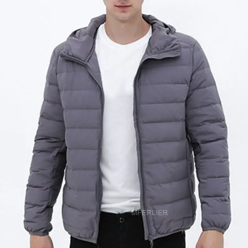 Серый Осенне-зимние мужские куртки 5XL 6XL 7XL с длинным рукавом, большие размеры, обхват груди 136 см, куртки 4 цвета - Цвет: Серый