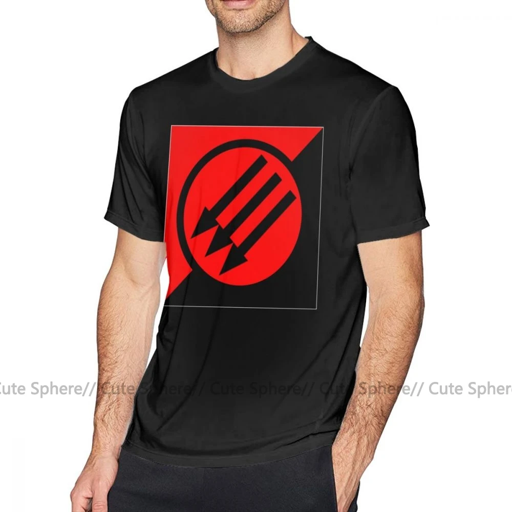 Antifa футболка AnCom футболка антифа Awesome негабаритная футболка 100 хлопок графическая Мужская Повседневная футболка с коротким рукавом