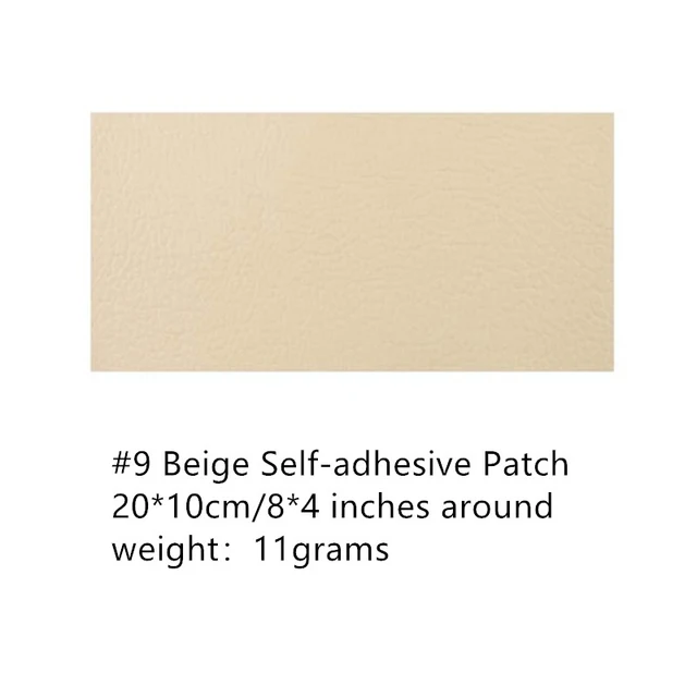 4*8INCH Self-Adhesive PU Leather Repair Patch Paste Sofa Rectangular10*20CM Seat Bed Scrapbook Fabric Sticker Badge 4