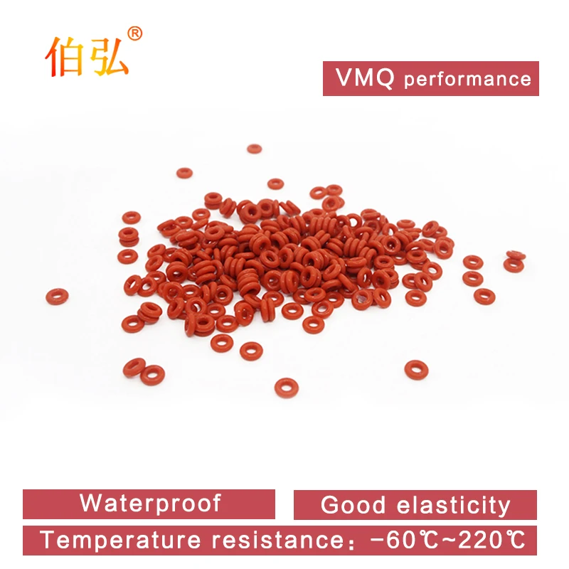 Silicon O-Ring 10PCS/lot 1.8mm Thickness ID1.8/2/2.24/2.5/2.8/3.15/3.55/3.75/4mm Seal Rubber Gasket Ring Washer