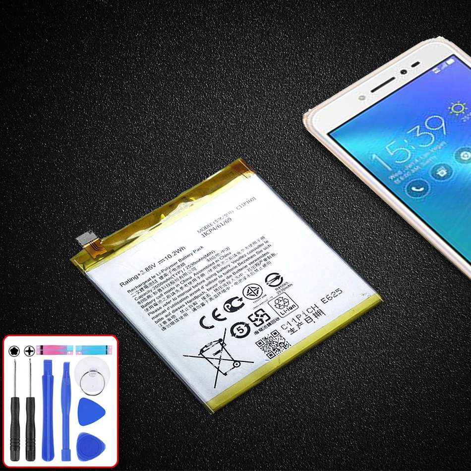 C11p1601 For Asus Zenfone 3 Zenfone3 Ze5kl 2650mah Li Polymer Battery Lithium Mobile Phone Replacement Battery Mobile Phone Batteries Aliexpress C11p1601 For Asus Zenfone 3 Zenfone3 Ze5kl 2650mah Li Polymer Battery Lithium Mobile Phone Replacement Battery Mobile Phone Batteries Aliexpress