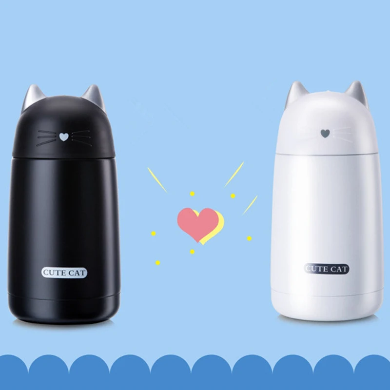 330Ml Stainless Steel Vacuum Cup Kids Mug Drinkware Portable Children Thermal Bottle Tumbler