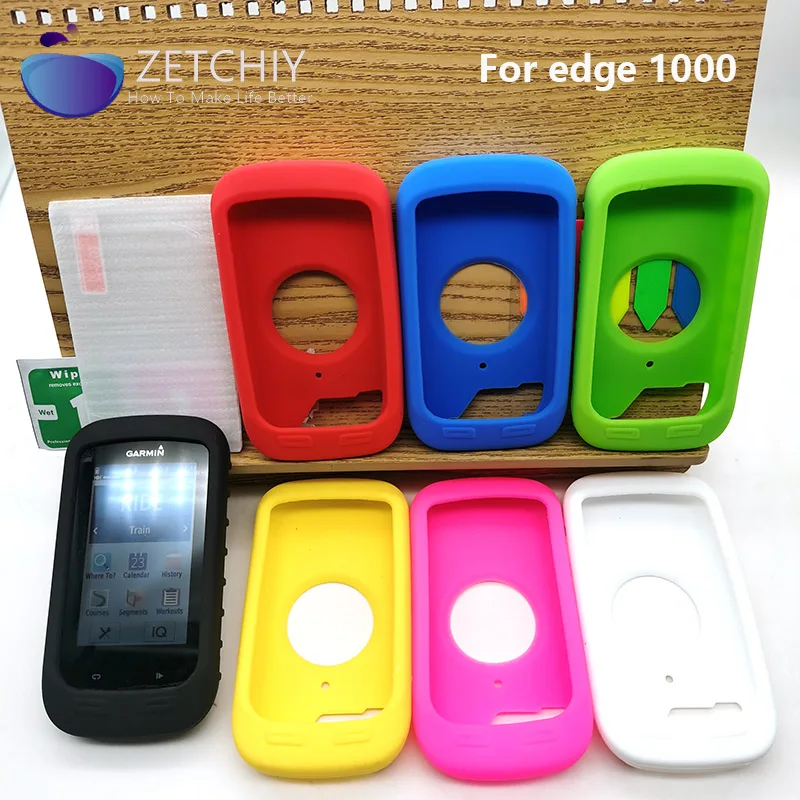 Резиновый защитный чехол Edge 1000 для велосипеда GPS компьютера Защитная пленка