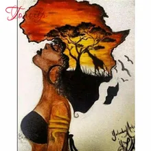 Алмазная вышивка Африка, 5d Сделай Сам ручная работа алмазная картина деревенская рукоделие мозаика вышивка крестиком на заказ фото домашний декор