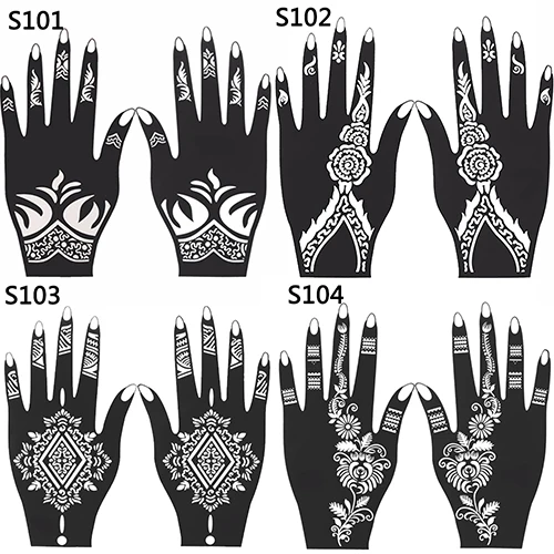 Small Cute Flower Temporary Hand Body Arts Sticker Tools 2 Pcs Airbrush Glitter Tattoo Stencil Woman Girl Kids Drawing Template Small Cute Flower Temporary Hand Body Arts Sticker Tools 2 Pcs Airbrush Glitter Tattoo Stencil Woman Girl Kids Drawing Template