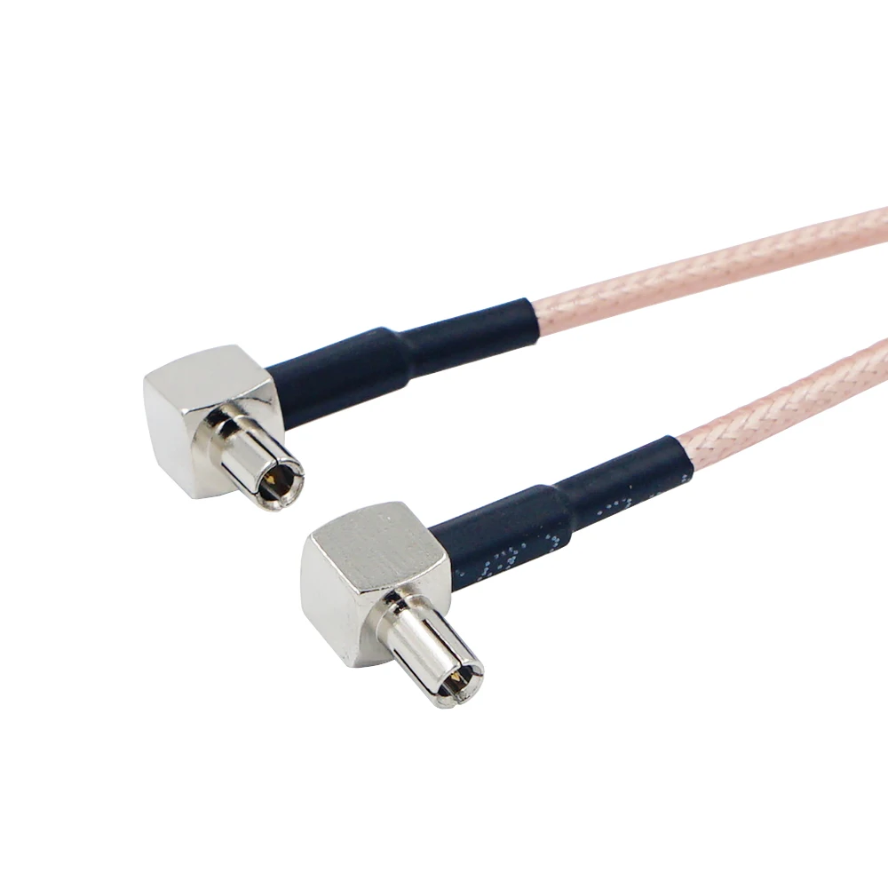 RTVURK Cavo RG316 SMA Femmina Buklhead Jack A Spina Maschio TS9 Ad Angolo Retto Connettore A Crimpare RF Coassiale Treccia Ponticello Filo 4 Pollici ~ 10FT (Color : 4inch (10CM - Foto 3