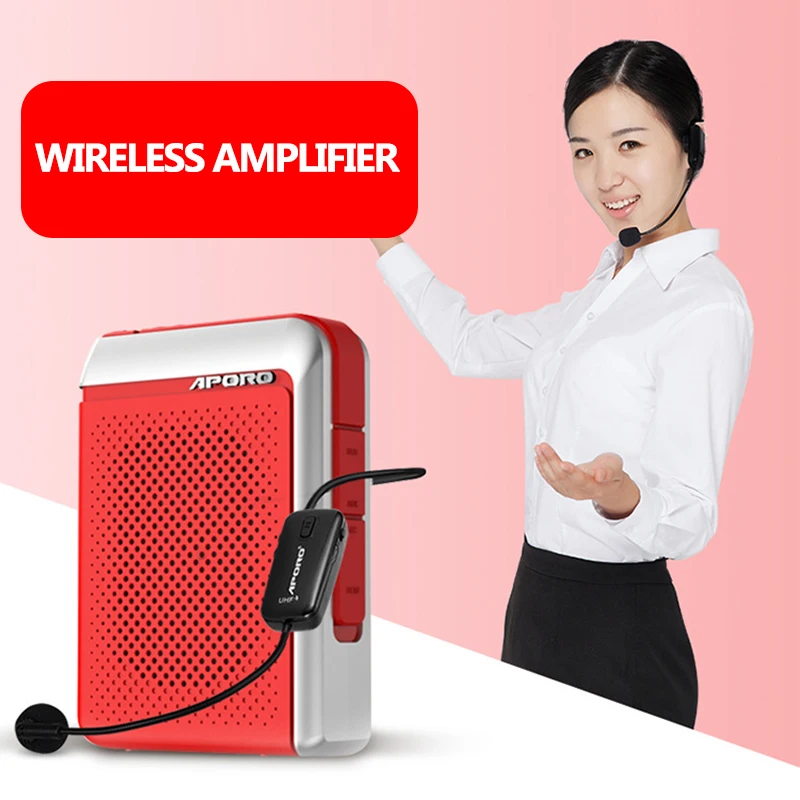 UHF Megaphone 30W Wireless Voice Amplifier 4000
