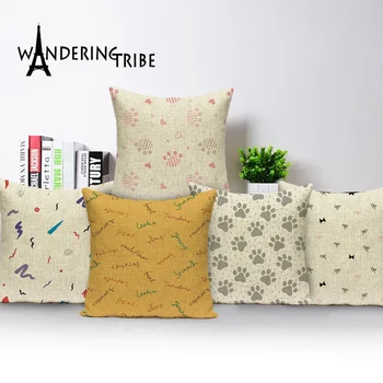 

Nordic Letter Decor Throw Pillow Case Elegant Geometric Cushion Cover Scandinavian Pineapple Home Home Car Pillow Covers Kissen