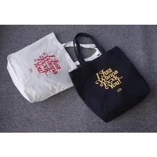 FR2 кролики сумки для покупок я просто хочу Fxxk вы логотип печать шоппинг FR2 сумка для мужчин и женщин холст# FR2 сумка