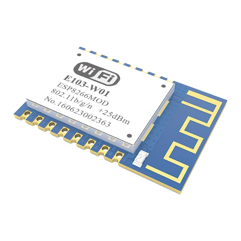 E103-W01 wifi ESP8266EX 2,4 ГГц 100 мВт PCB антенна IoT uhf беспроводной приемопередатчик ESP8266 передатчик и приемник РЧ модуль