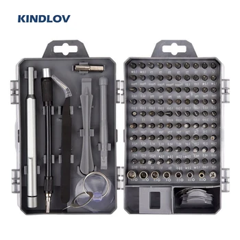 

KINDLOV Screwdriver Set 115 In 1 Precision Repair Tool Kit Magnetic Torx Hex Screwdriver Bit Set For Repair Phone PC Hand Tools