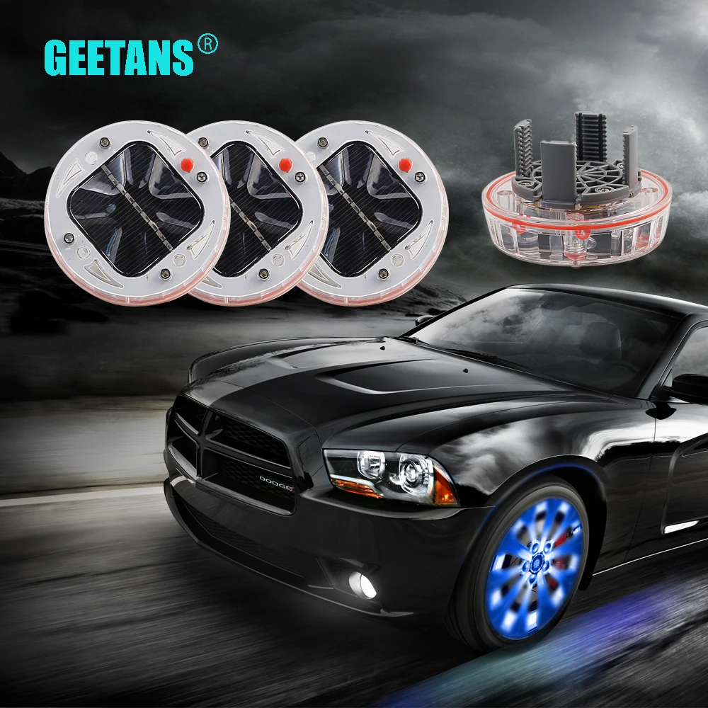 Автомобильная Водонепроницаемая светодиодная лампа GEETANS 4X на солнечной