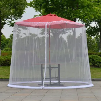 

Outdoor Umbrella Table Screen Enclosure Bugs Mosquitoes Patio Picnic Net Cover sunshade anti-mosquito nets