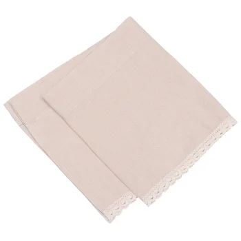 

1PC Cotton and Linen Short Coffee Curtain Lace Half Curtain Bay Window Valance for Kitchen Cabinet (Type A)