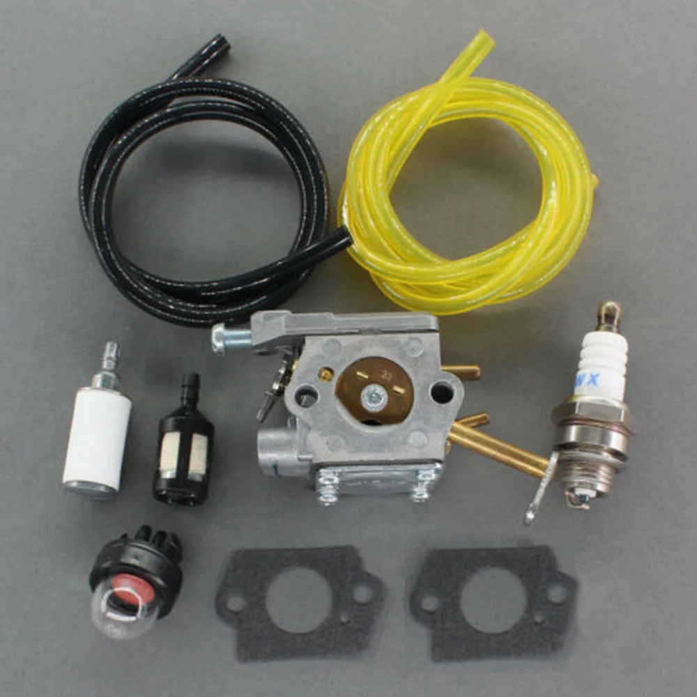 9pcs Replacement Carburetor Kit Gasket Primer Bulb Spark Plug For Ryobi Ry74003d Homelite Chainsaw Parts Accessories Www38 Kotora Shop