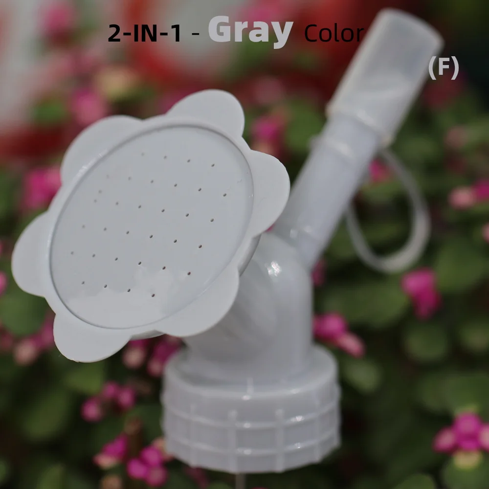 2-IN-1 Bottle Cap Sprinker Home Garden Mini Watering Can Double Head Water Spout Bonsai Nozzle for Indoor Outdoor Seedling Plant 