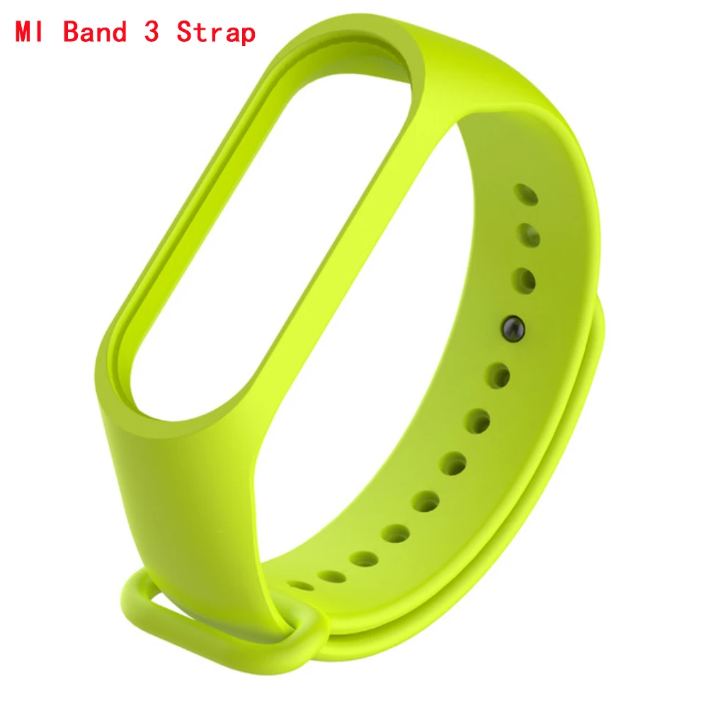 Mi Band 3 For Mi Band 2 3 4 Strap Bracelet Accessories Bracelet Miband Replacement Silicone Wristband Smart Wrist For Xiaomi Mi Band 2 3 4 - Цвет: Mi Band 3