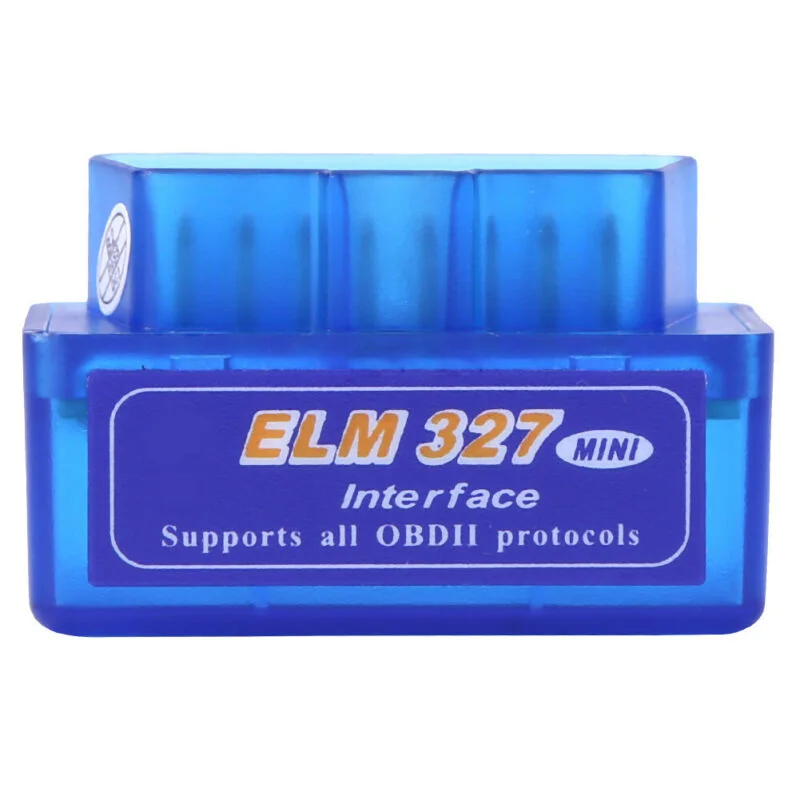 Автомобильный адаптер сканера, беспроводное оборудование Bluetooth 4,2x3x2,5 см Mini ELM327
