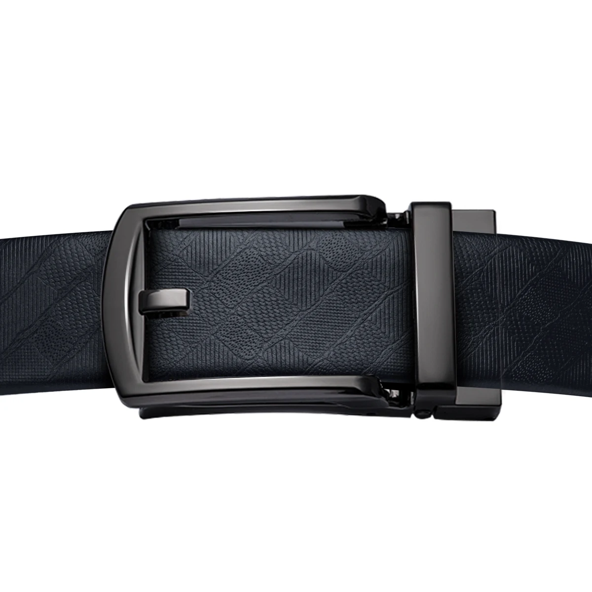 Мужской модный ремень из сплава с автоматической пряжкой кожаные ремни Ремень С