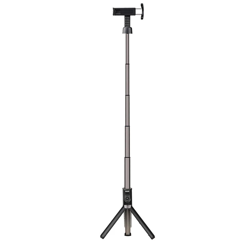 

Selfie Stick Tripod, All in 1 Portable Extendable Selfie Stick with Detachable Wireless Remote & 1 Spare Battery(Black)