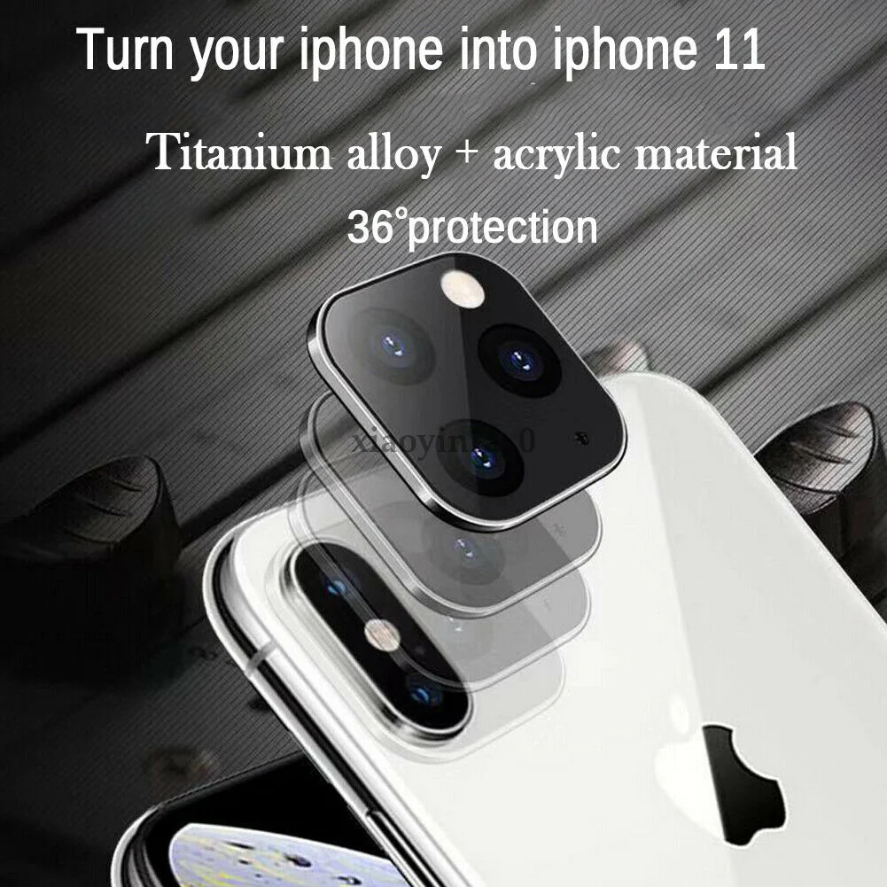 США наклейка на рассеиватель для iPhone X XS MAX чехол для камеры Замена на iPhone11 Pro MAX