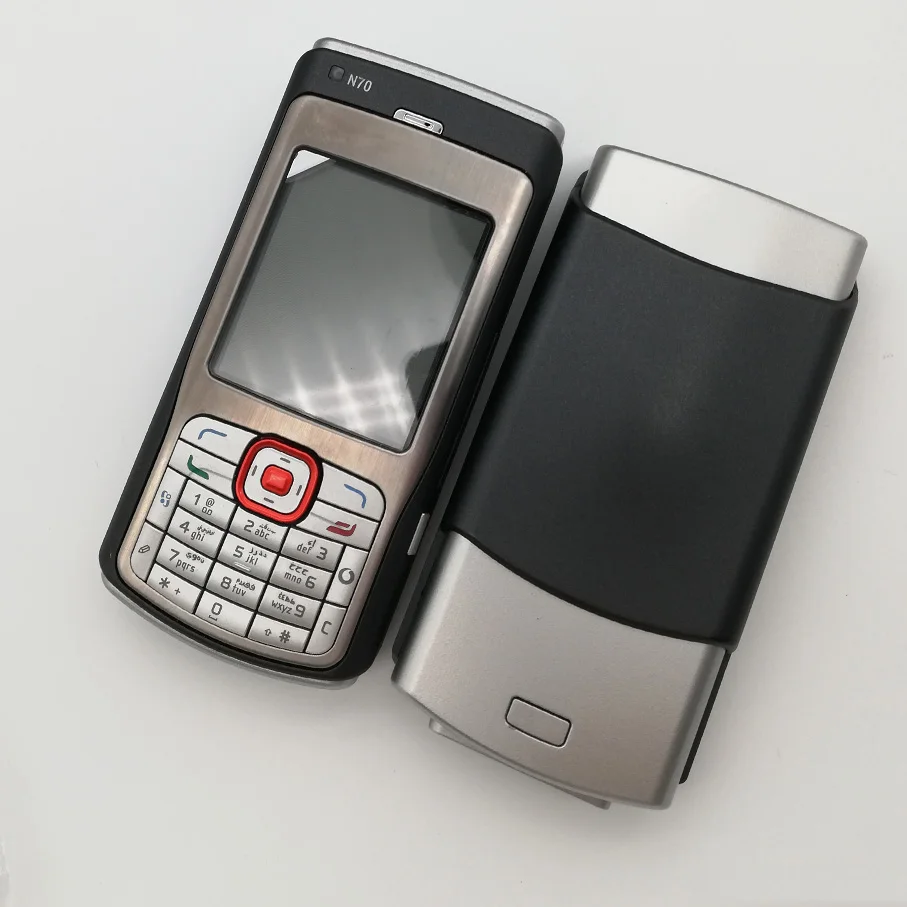Housing For Nokia N70 Front Frame+ English/ Russian or Arabic Keypads+Back Cover |