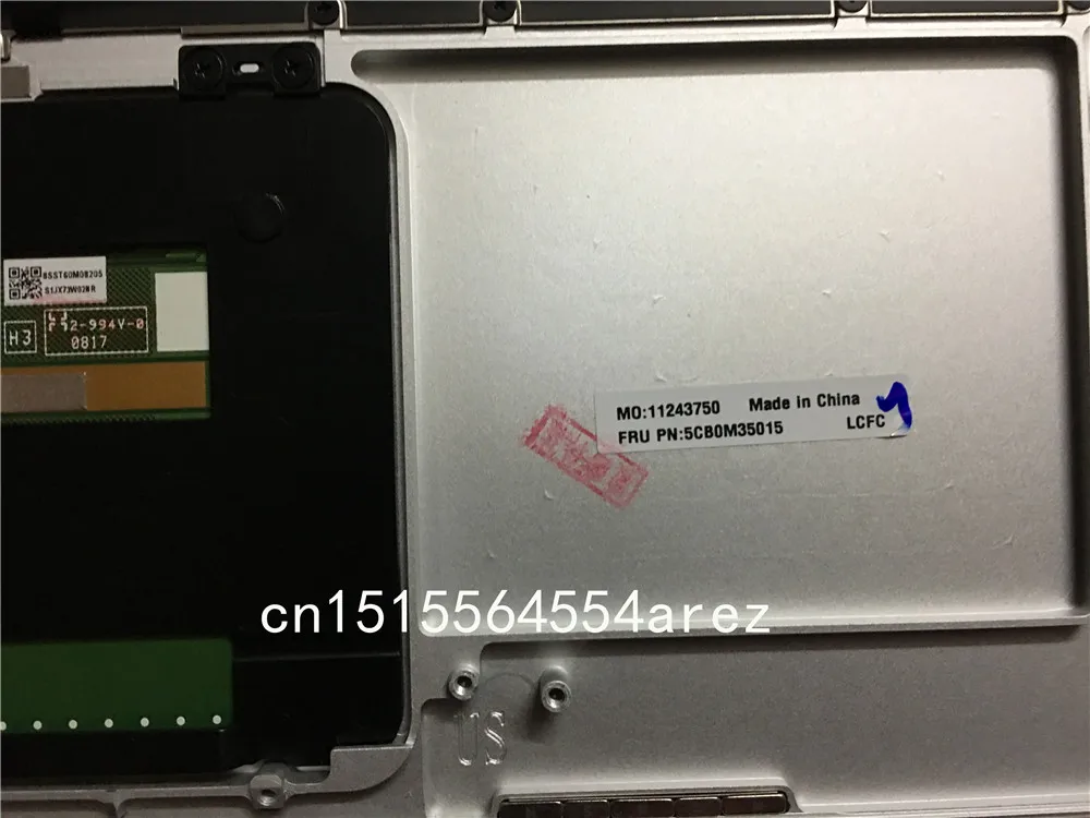 И ноутбук lenovo ideapad Yoga 910-13IKB тачпад отпечатков пальцев Упор для рук чехол/испанская клавиатура крышка 5CB0M35015
