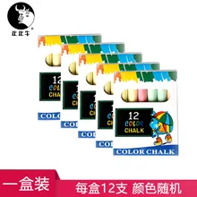 12 шт./партия беспыльная меловая ручка мелки для рисования для доски 6 цветов стационарные офисные школьные принадлежности аксессуары tizas escolar