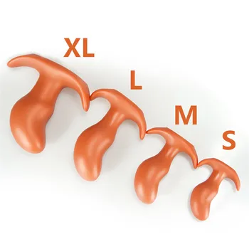 Huge Anal Plug Silicone Dildo Sex Toys For Men Big Butt Plug Anal Expanders Vaginal Anus Expansion Stimulator Gay Sex Products 6